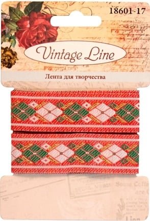 Лента декоративная, Vintage Line 18601-17