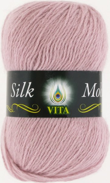 Пряжа поштучно Vita Silk Mohair, 30% мохер, 40% шерсть, 5% шелк, 25% акрил