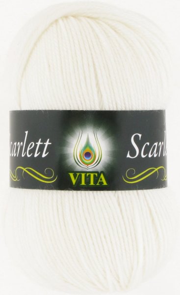 Пряжа Vita Scarlett, 45% шерсть, 55% акрил