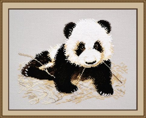 Маленькая панда , набор для вышивания