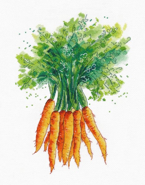 Морковь, набор для вышивания