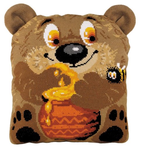 Подушка "Медвежонок", набор для вышивания
