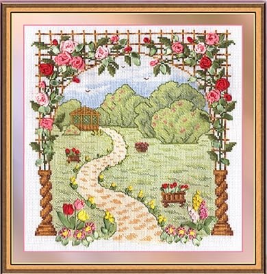 Набор для вышивания «Улиточковый сад» – Owlforest Embroidery