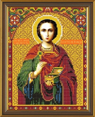 Святой Великомученик Целитель Пантелеимон, набор для вышивки