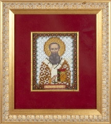 Икона Святителя Григория Богослова, набор для вышивки