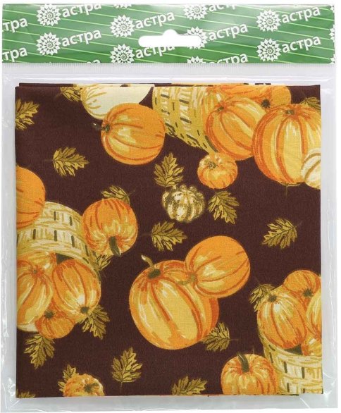 Ткань декоративная Classic Cottons 3968-47652-Basket-Pumpkin