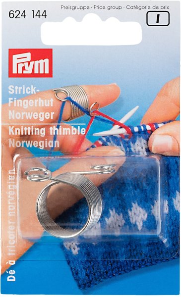 Наперсток для вязания орнамента "Норвежец"