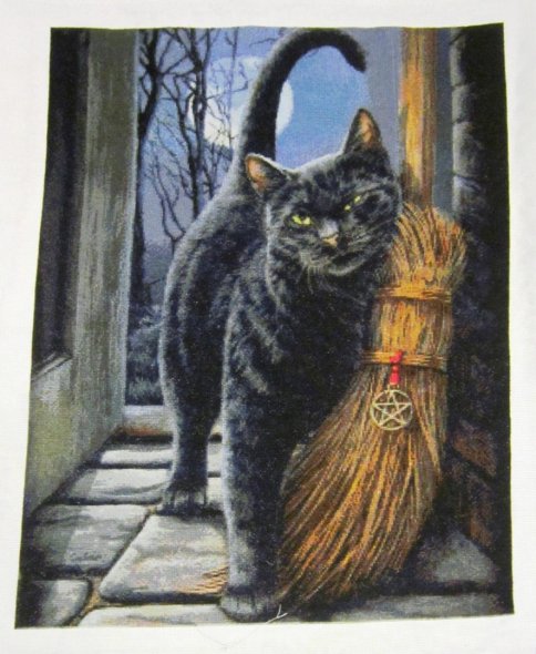 Ведьмин кот, схема для вышивания