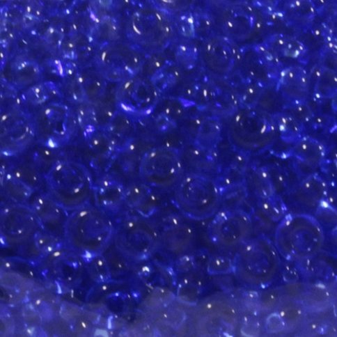 Бисер Preciosa Drops, размер 8/0, прозрачный, цвет 30050, синий, 50гр