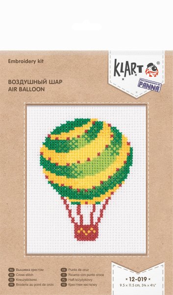 Воздушный шар, набор для вышивания
