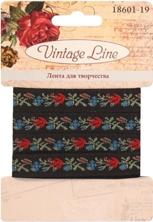 Лента декоративная, Vintage Line 18601-19