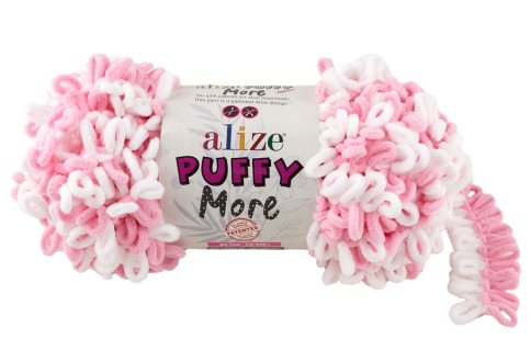 Пряжа Alize Puffy More, 100% микрополиэстер, 150гр/11,5м