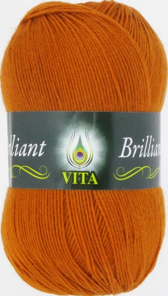 Пряжа поштучно Vita Brilliant, 45% шерсть, 55% акрил