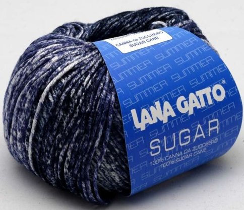 Пряжа Lana Gatto Sugar 100% вискоза из сахарного тростника, 50г/125м