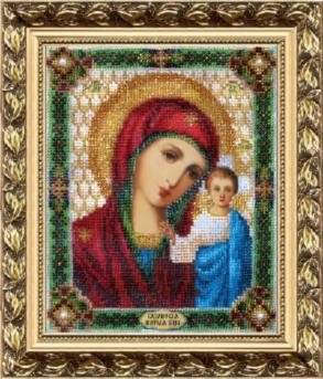 Икона Божьей Матери Казанская, набор для вышивки бисером