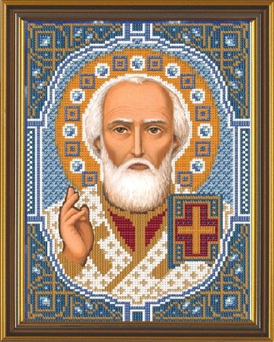 Святой Николай Чудотворец, набор для вышивки