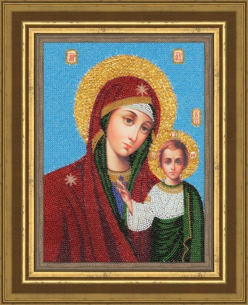 Образ Божией Матери "Казанская", набор для вышивки