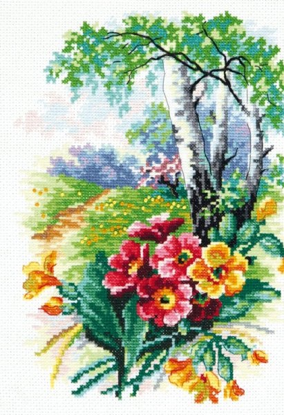 Цветущий май, набор для вышивания