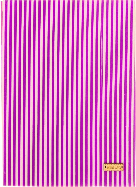 Ткань для пэчворка на клеевой основе "Фиолетовые полоски"