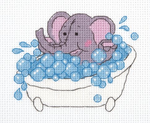 Слоненок, набор для вышивания