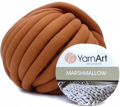 Пряжа YarnArt Marshmallow, 37% хлопок, 63% полиамид, 750гр/30м