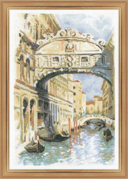Венеция. Мост вздохов, набор для вышивания