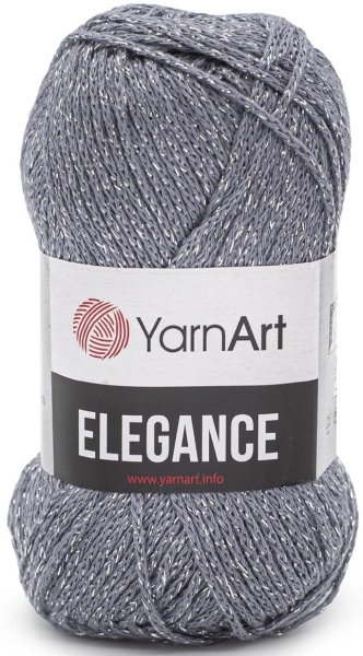 Пряжа YarnArt Elegance, 88% хлопок, 12% металлик, 50гр/130м