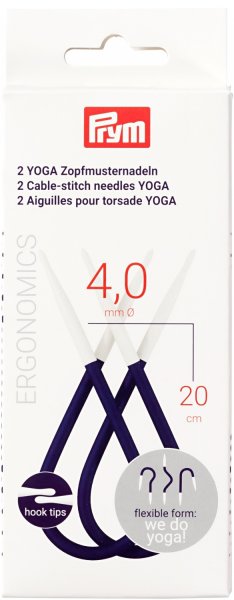 Спицы Prym Yoga, 4 мм