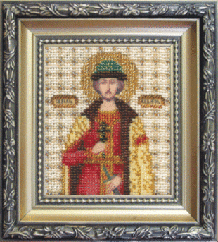 Икона великий князь Игорь, набор для вышивки