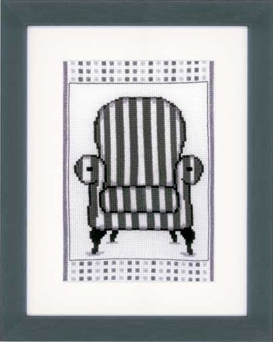 Кресло в стиле барокко, набор для вышивания