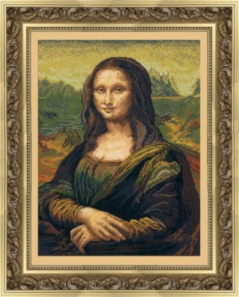 Мона Лиза, набор для вышивания крестом