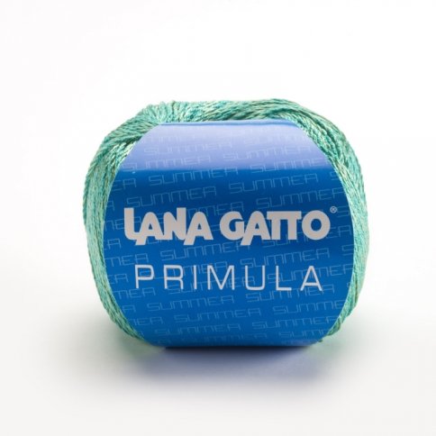 Пряжа Lana Gatto Primula 67% хлопок, 33% вискоза, 50г/158м