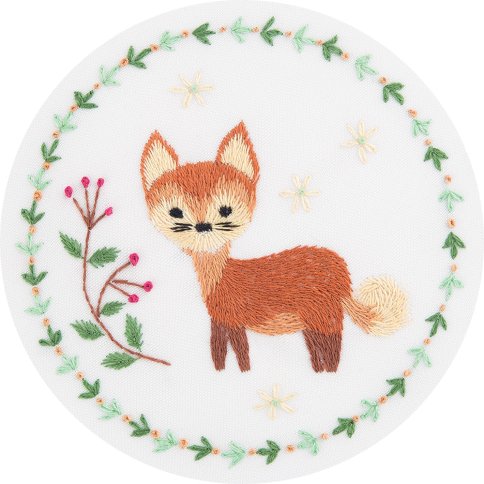 Рыжая лисичка , набор для вышивания
