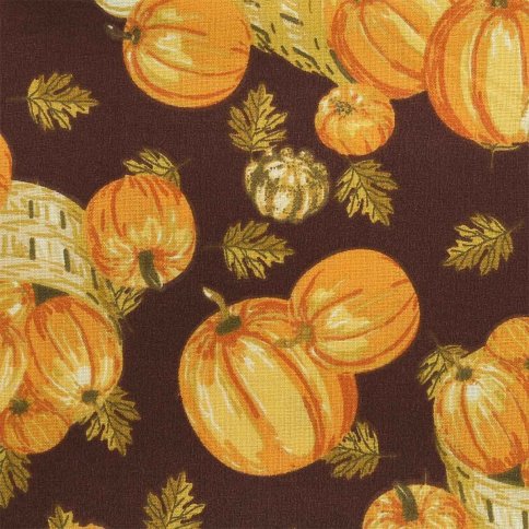 Ткань декоративная Classic Cottons 3968-47652-Basket-Pumpkin