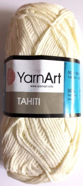 Пряжа YarnArt Tahiti, 50% бамбук, 50% хлопок, 50гр/140м
