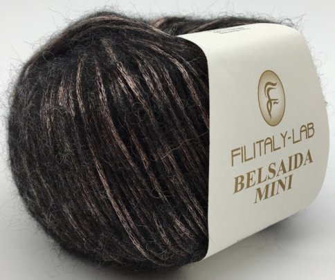 Пряжа Filitaly-Lab Belsaida Mini 30% альпака, 6% меринос, 64% вискоза, 50г/175м