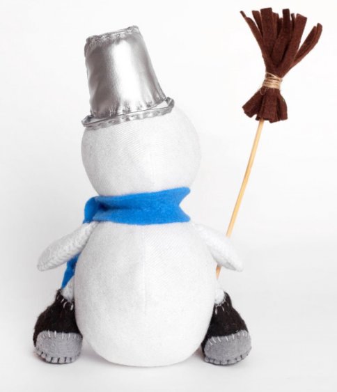 Набор для шитья игрушки из фетра "Снеговик"