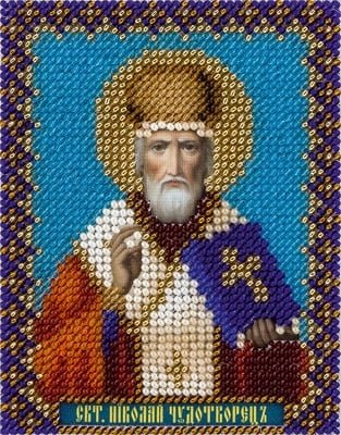 Икона Святителя Николая Чудотворца, набор для вышивки 