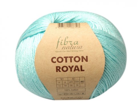 Пряжа Fibra Natura Cotton Royal 100% хлопок, 100г/210м