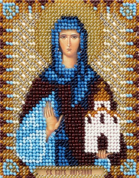 Икона Св. Преподобной Ангелины Сербской, набор для вышивки