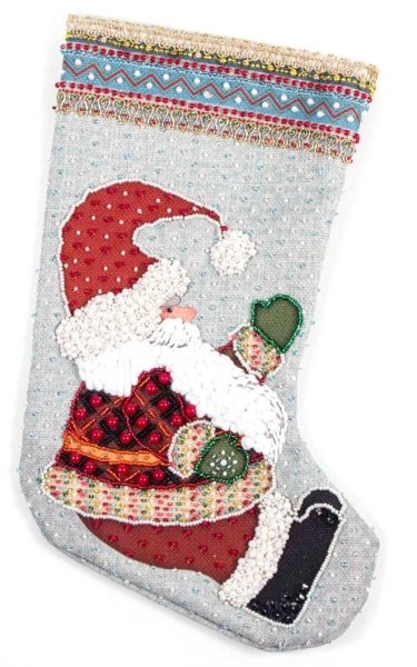 Носочек "Дедушка Мороз", набор для рукоделия