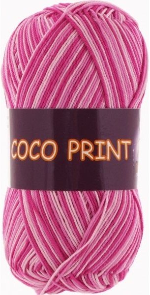 Пряжа Vita Cotton Coco Print, 100% хлопок, 50гр/240м