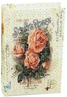 Шкатулка декоративная "Чайные розы", 24х17х4.5см