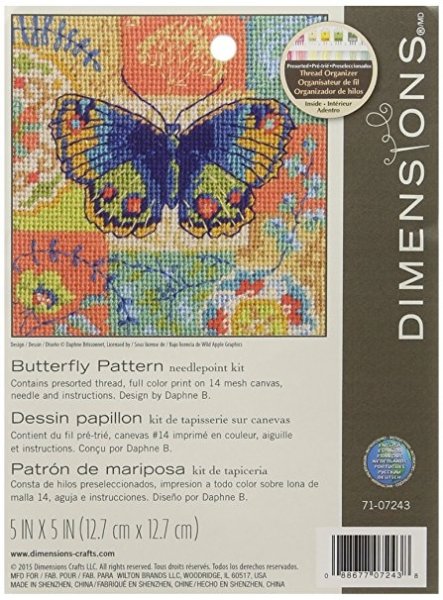 Бабочка Dimensions, набор для вышивания