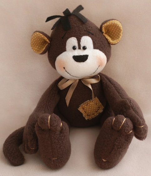 Набор для шитья текстильной игрушки Monkey Story