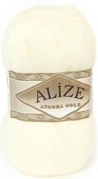Пряжа Alize Angora Gold, 20% шерсть, 80% акрил, 100гр/550м