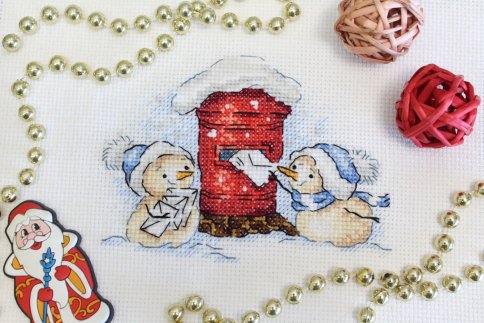 Письмо Деду Морозу, набор для вышивания