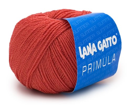 Пряжа Lana Gatto Primula 67% хлопок, 33% вискоза, 50г/158м