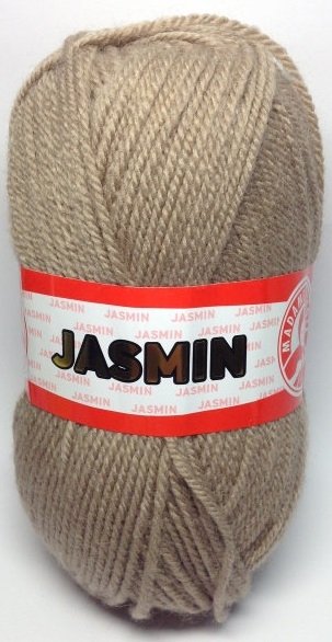 Пряжа Madame Tricote Paris Jasmin 50% шерсть, 50% акрил, 100г/200м