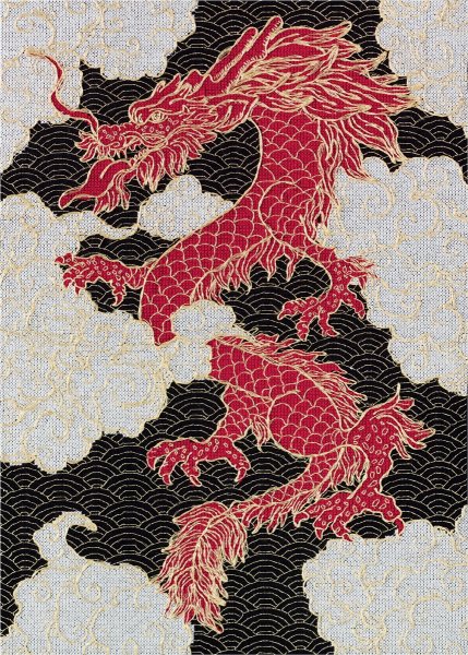 Китайский дракон, набор для вышивания